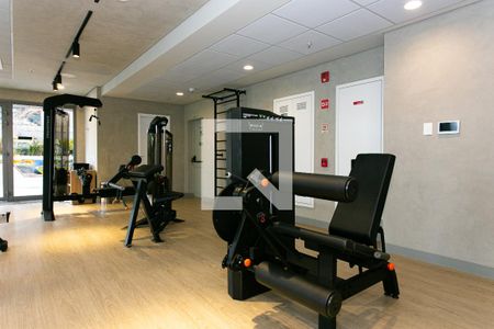 Studio para alugar com 25m², 1 quarto e sem vaga Studio para alugar com 25m², 1 quarto e sem vagaÁrea comum - Academia