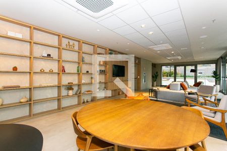 Studio para alugar com 25m², 1 quarto e sem vaga Studio para alugar com 25m², 1 quarto e sem vagaÁrea comum - Salão de festas