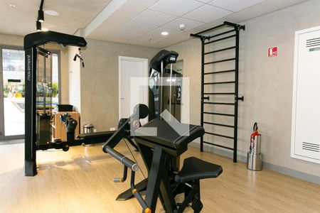 Studio para alugar com 25m², 1 quarto e sem vaga Studio para alugar com 25m², 1 quarto e sem vagaÁrea comum - Academia