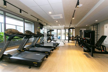 Studio para alugar com 25m², 1 quarto e sem vaga Studio para alugar com 25m², 1 quarto e sem vagaÁrea comum - Academia