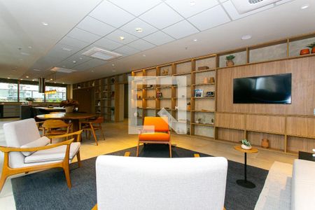 Studio para alugar com 25m², 1 quarto e sem vaga Studio para alugar com 25m², 1 quarto e sem vagaÁrea comum - Salão de festas