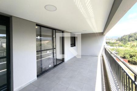 Sala - Varanda de apartamento à venda com 3 quartos, 104m² em Recanto Quarto Centenario, Jundiaí