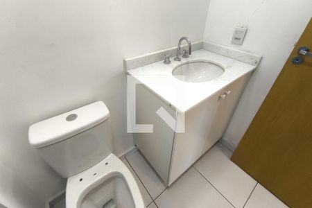 Banheiro da Suíte de apartamento à venda com 3 quartos, 104m² em Recanto Quarto Centenario, Jundiaí