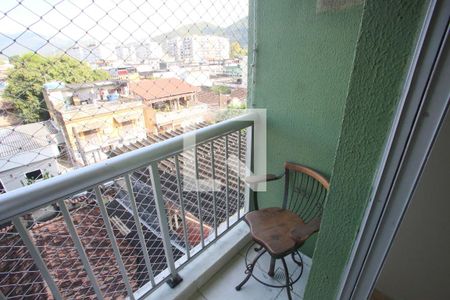 Varanda da Sala de apartamento para alugar com 2 quartos, 51m² em Taquara, Rio de Janeiro