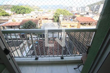 Varanda da Sala de apartamento para alugar com 2 quartos, 51m² em Taquara, Rio de Janeiro