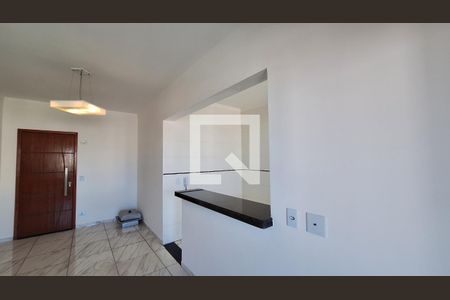 Sala de apartamento para alugar com 1 quarto, 55m² em Caiçara, Praia Grande