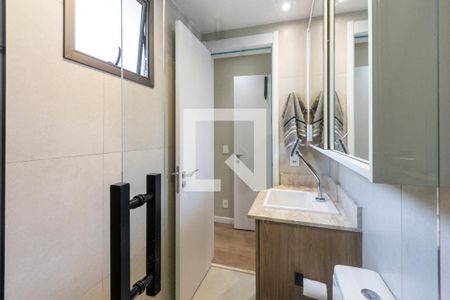 Apartamento para alugar com 64m², 2 quartos e 1 vaga Apartamento para alugar com 64m², 2 quartos e 1 vagaBanheiro 1
