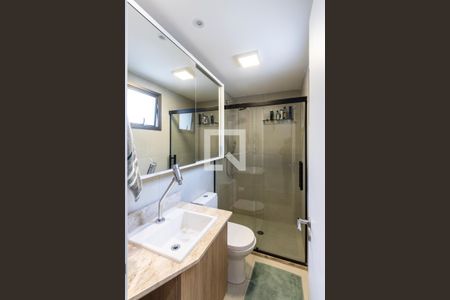 Apartamento para alugar com 64m², 2 quartos e 1 vaga Apartamento para alugar com 64m², 2 quartos e 1 vagaBanheiro 1