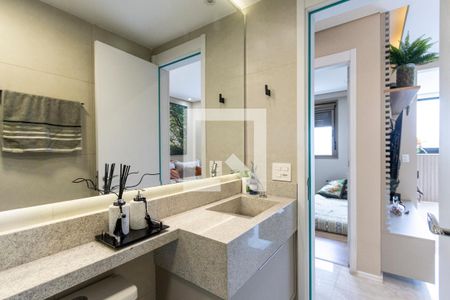 Apartamento para alugar com 64m², 2 quartos e 1 vaga Apartamento para alugar com 64m², 2 quartos e 1 vagaBanheiro 2