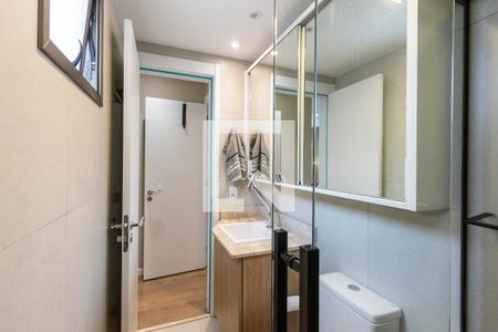 Apartamento para alugar com 64m², 2 quartos e 1 vaga Apartamento para alugar com 64m², 2 quartos e 1 vagaBanheiro 1