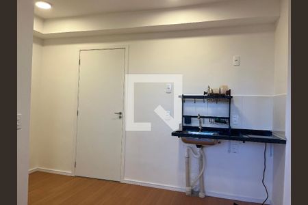 Sala/Cozinha Integrada de apartamento à venda com 1 quarto, 27m² em Lapa, São Paulo