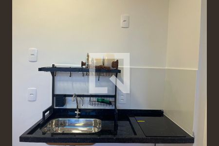 Sala/Cozinha Integrada de apartamento à venda com 1 quarto, 27m² em Lapa, São Paulo