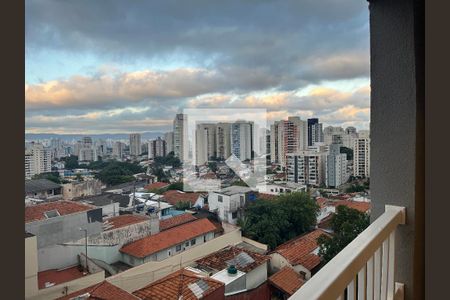 Varanda de apartamento à venda com 1 quarto, 27m² em Lapa, São Paulo