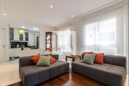 sala de estar e jantar compartilhadas_3 de apartamento para alugar com 1 quarto, 46m² em Aclimação, São Paulo