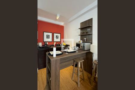 Studio à venda com 39m², 1 quarto e 1 vagaCozinha