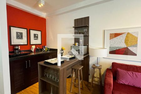 Studio à venda com 39m², 1 quarto e 1 vagaCozinha