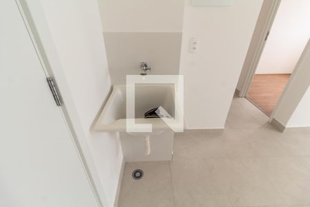 Sala-Cozinha de apartamento para alugar com 2 quartos, 33m² em Fazenda Aricanduva, São Paulo