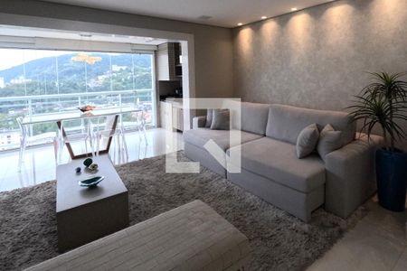 Sala de apartamento para alugar com 3 quartos, 100m² em José Menino, Santos
