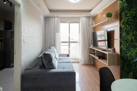 Sala de apartamento à venda com 2 quartos, 56m² em Vila Jerusalem, São Bernardo do Campo