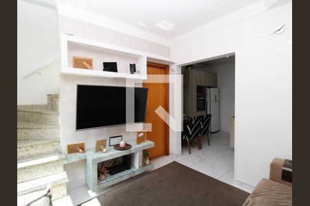 Casa de condomínio para alugar com 55m², 2 quartos e 1 vagaSala