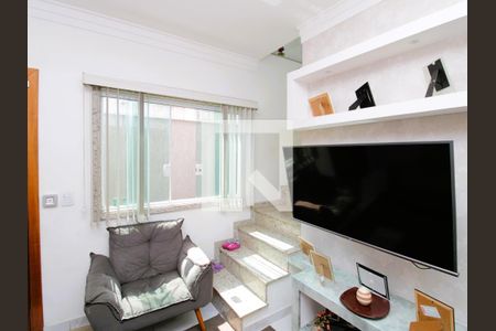 Casa de condomínio para alugar com 55m², 2 quartos e 1 vagaSala