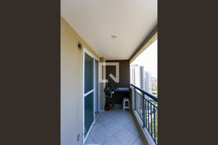 Varanda da Sala de apartamento para alugar com 2 quartos, 69m² em Vila Andrade, São Paulo