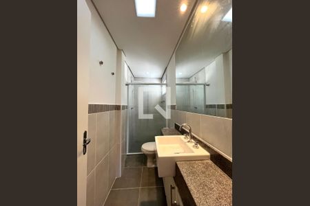 Banheiro da Suíte de apartamento para alugar com 2 quartos, 64m² em Mirandópolis, São Paulo