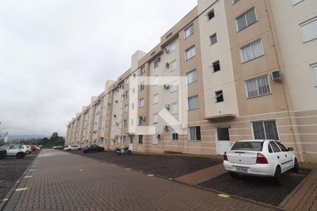 Apartamento à venda com 61m², 2 quartos e 1 vagaFachada do bloco