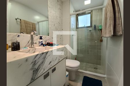 Apartamento à venda com 86m², 3 quartos e 1 vaga Apartamento à venda com 86m², 3 quartos e 1 vagaBanheiro da Suíte 1