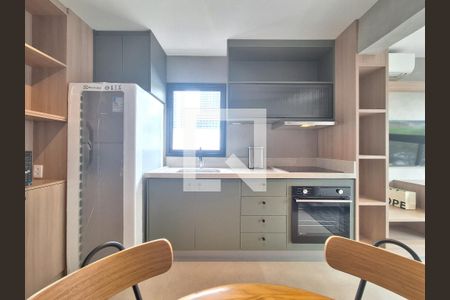 Detalhe da cozinha de apartamento para alugar com 1 quarto, 37m² em Pompeia, São Paulo
