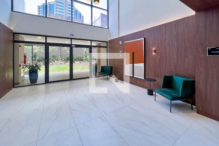 Studio à venda com 27m², 1 quarto e sem vagaHall social