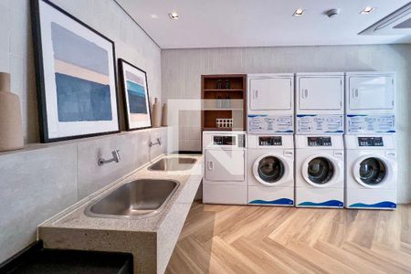 Studio à venda com 27m², 1 quarto e sem vagaLavanderia