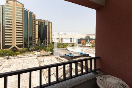 Studio à venda com 27m², 1 quarto e sem vagaVaranda