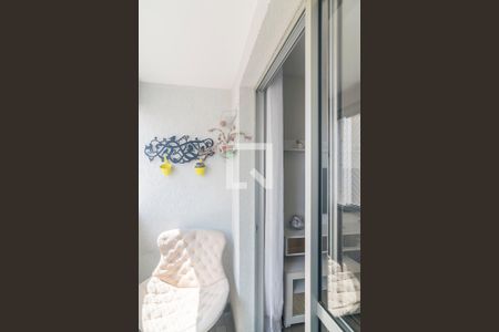 Varanda de apartamento à venda com 3 quartos, 89m² em Vila Gilda, Santo André