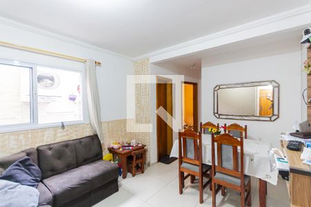 Sala de apartamento à venda com 2 quartos, 50m² em Parque das Nações, Santo André