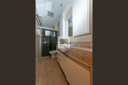 Apartamento à venda com 138m², 3 quartos e 2 vagasBanheiro da Suíte