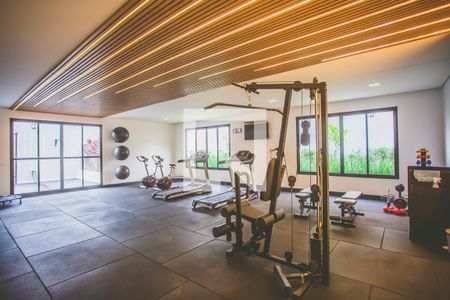 Apartamento para alugar com 57m², 2 quartos e 2 vagas Apartamento para alugar com 57m², 2 quartos e 2 vagasÁrea comum - Academia