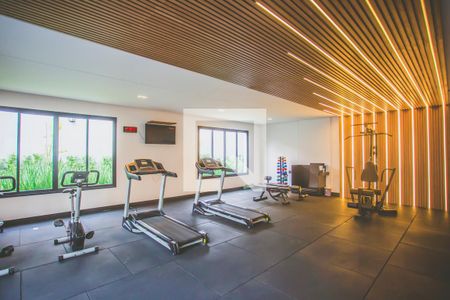 Apartamento para alugar com 57m², 2 quartos e 2 vagas Apartamento para alugar com 57m², 2 quartos e 2 vagasÁrea comum - Academia