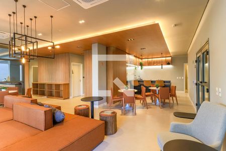 Studio à venda com 35m², 1 quarto e 1 vaga Studio à venda com 35m², 1 quarto e 1 vagaÁrea comum - Salão de festas