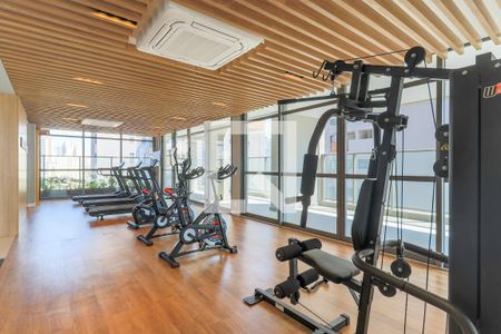 Studio à venda com 35m², 1 quarto e 1 vaga Studio à venda com 35m², 1 quarto e 1 vagaÁrea comum - Academia