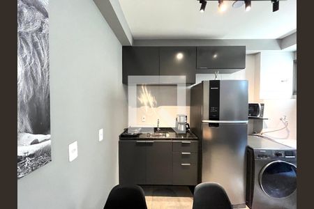 Cozinha de apartamento para alugar com 1 quarto, 28m² em Parque Jabaquara, São Paulo