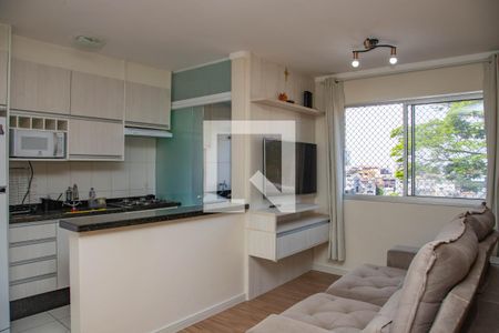 Sala  de apartamento para alugar com 2 quartos, 49m² em Centro, Diadema