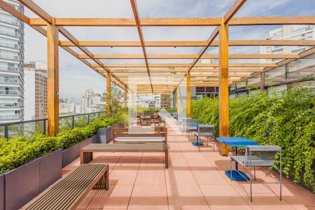 Apartamento à venda com 27m², 1 quarto e sem vagaTerraço