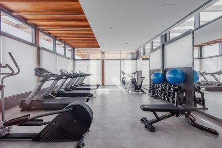 Apartamento à venda com 27m², 1 quarto e sem vagaAcademia