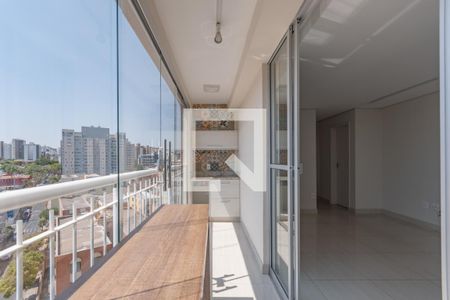 Varanda Gourmet de apartamento à venda com 3 quartos, 74m² em São Luiz, Belo Horizonte