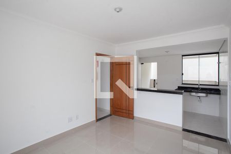 Sala/Cozinha de apartamento à venda com 2 quartos, 52m² em Copacabana, Belo Horizonte