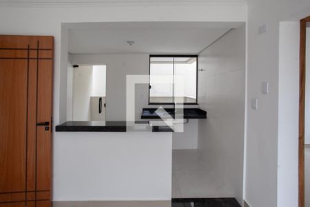 Sala/Cozinha de apartamento à venda com 2 quartos, 52m² em Copacabana, Belo Horizonte