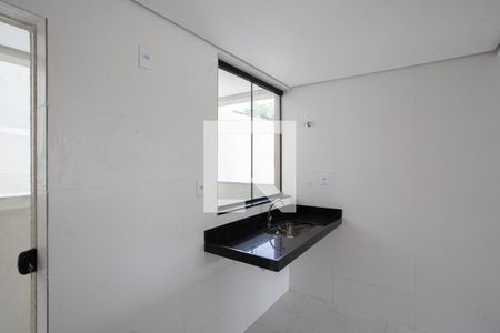 Sala/Cozinha de apartamento à venda com 2 quartos, 52m² em Copacabana, Belo Horizonte