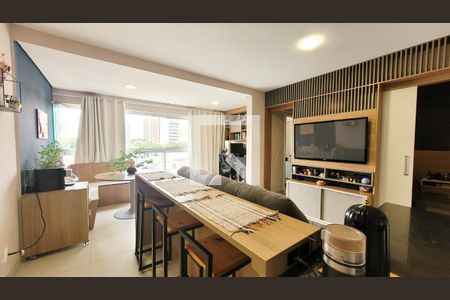 Sala/Cozinha de apartamento para alugar com 1 quarto, 52m² em Centro, Campinas