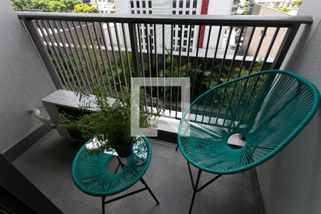 Varanda de kitnet/studio para alugar com 1 quarto, 25m² em Vila Gomes Cardim, São Paulo